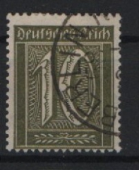 DR, Infla, 1922, Mi.- Nr.: 178, gestempelt, signiert / geprüft Kurz! Gutes Bedarfsstück! Selten!