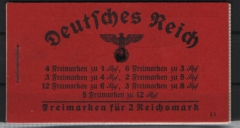 III. Reich, 1939, Markenheftchen, Mi.- Nr.: MH 38.1, **! Selten!