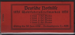 III. Reich, 1935, Markenheftchen, Mi.- Nr.: MH 41.2.6, **! Selten!