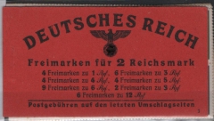 III. Reich, 1941, Markenheftchen, Mi.- Nr.: MH 49.2, **, (Klammer lose beiliegend)! Selten!