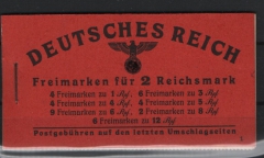 III. Reich, 1941, Markenheftchen, Mi.- Nr.: MH 48.3.1, **! Selten!