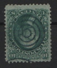 USA, 1861, Mi.- Nr.: 20 W, gestempelt, gutes Bedarfsstück, selten!