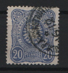 DAP Türkei, ca. 1877, Mi.- Nr.: V 34 (verbreitertes Vormat?), gestempelt