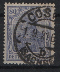 DR, Infla, 1921, Mi.- Nr.: 149 b, gestempelt, tiefstgeprüft infla berlin ...! Seltenes Luxusstück!