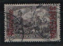 Dt. Auslandspostämter, Marokko, 1912, Mi.- Nr.: 57, gestempelt, signiert / geprüft Dietrich! Selten!