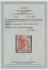 SBZ, Handstempel, 1948, Mi.- Nr.: 179 Ia, Die Helle 60er, Bez. 3, Berlin- Rummelsburg, gestempelt, Fotoattest Dr. Böheim BPP! e+e!