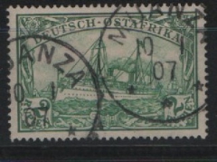 Dt. Kolonien, DOA, 1907, Mi.- Nr.: 20, gestempelt, tiefstgeprüft Bothe BPP! Qualitätsstück! Selten!