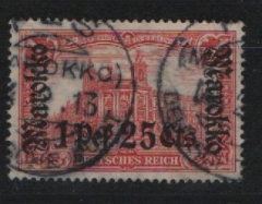 Dt. Auslandspostämter, Marokko, 1911, Mi.- Nr.: 55, gestempelt! Tiefgeprüft Dr. Steuer BPP! Qualitätsstück! Selten!
