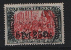 Dt. Auslandspostämter, Marokko, 1911, Mi.- Nr.: 58, gestempelt! Tiefstgeprüft Dr. Steuer BPP! Qualitätsstück! Selten!
