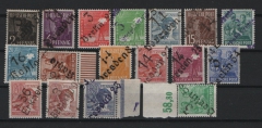 SBZ, Handstempel, 1948, Leitsatz, Mi.- Nrn.: 166- 181, **, alle geprüft BPP! (Mi.- Nr.: 179, Bez. 36, Herbst BPP)! Selten!