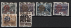 Österreich, 1931, Mi.- Nrn.: 518- 523, */ sauberer Erstfalz, selten!