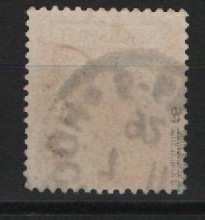 DR, Krone Adler, 1891, Mi.- Nr.: 49 aa, gestempelt, doppelt tiefstgerüft Zenker BPP! Qualitätsstück! Selten!