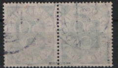 BRD, 1951, Mi.- Nr.: 132 im waager. Paar, gestempelt! Tiefgeprüft Schlegel BPP! Gutes Bedarfsstück, selten!