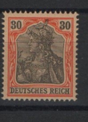 DR, Germania o. Wz., 1902, Mi.- Nr.: 74, **, Qualitätsstück! Selten!