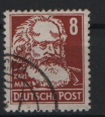 DDR, 1953, Mi.- Nr.: 329 za YI, gestempelt, aktuelles Fotoattest Dr. Ruscher BPP: echt und einwandfrei! Luxusstück! RR!