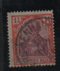 DR, Infla, 1920, Mi.- Nr.: 151 Y, gestempelt, akt FA Wiegand BPP: e + e! Luxusstück! Sehr selten!