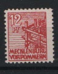 SBZ, MVP, 1946, Mi.- Nr.: 36 x c, **, tiefstgeprüft Thom / Zierer / Kramp BPP! Selten!