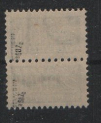 FRZ- Württemberg- H., 1949, Mi.- Nrn.: ZZM, 2a BAZa + 2aBBZa, Typenpaar, **, je tiefstgeprüft Straub BPP! Luxusstück!