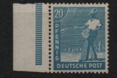 Kontrollrat, 1947, Mi.- Nr.: 950 d, ** vom SR, Farb- Befund Bernhöft / geprüft Schlegel BPP! Kabinettstück, sehr selten!