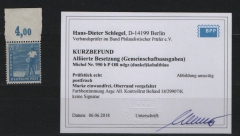 Kontrollrat, 1947, Mi.- Nr.: 950 b, POR ngz, **, Farb- Befund Bernhöft / K.- Befund Schlegel BPP: e + ....!! Sehr selten!