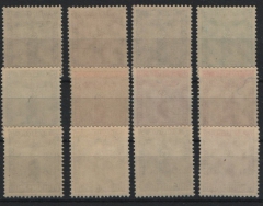 DR / III. Reich, 1938, Dienstmarken, Mi.- Nrn.: 144- 154, kpl. Satz, **