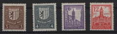 SBZ, West- Sachsen, 1946, Mi.- Nrn.: 150- 55X , **, signiert / geprüft Dr. Bönning! Luxusstücke! RR!