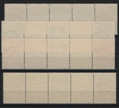 III. Reich, Dt. Bes. II. WK, Serbien, 1942, Mi.- Nr.: 62 A ZW- 65 A ZW, **, Luxusstücke!