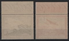 Spendenvignetten / Private Ausgaben, 1942, Mi.- Nrn.: IV + V, **, je vom Or, in Luxusqualität! Selten!