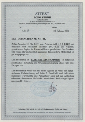 Ost- Sachsen, 1945, Mi.- Nr.: BI b (ex 41), sogenannte Potschta, **, Fotoattest Ströh BPP: echt + e! Luxusstück!