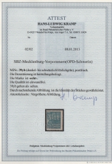 SBZ- MVP, 1946, Mi.- Nr.: 39 y b, **, Fotoattest Kramp BPP: echt + einwandfrei Top- Rarität!