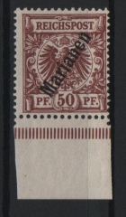 Dt. Kolonien, Marianen, 1900, Mi.- Nrn.: 6 II, **, mit Ur! Selten!