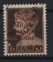 III. Reich, Dt. Bes. II. WK, Kotor, 1944, Mi.- Nr.: 1, gestempelt, Kabinettstück!