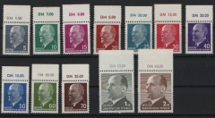 DDR, 1963 u.a., Mi.- Nr.: Lot mit Or1 in WZ 3, **, teils geprüft! Luxusstücke!