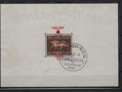 III. Reich, 1937, Mi.- Nr.: Bl. 10, gestempelt! Selten!