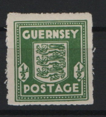 III. Reich / Dt. Bes., Kanalinseln, Guernsey, 1941, Mi.- Nrn.: 1 c, **, Qualitätsstück!