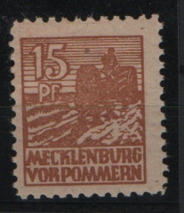 MVP, 1946, Mi.- Nr.: 37 y c, **, geprüft Kramp BPP!  Kabinettstück! Selten!