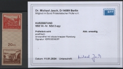 Thüringen, 1946, SZd Mi.- Nr.: 2a yy, **, mit akt. KB Dr. Jasch BPP, echt und einwandfrei!