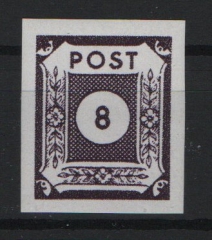 SBZ, Ost- Sachsen, 1945, Mi.- Nr.: 44 b, **, tiefstgeprüft Ströh BPP! Luxusstück! Selten!