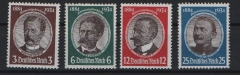 III. Reich, 1934, Mi.- Nr.: 540- 543, **!