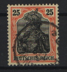 Dt. Kaiserreich, 1915, Mi.- Nr.: 88 II a, gestempelt, tiefstgeprüft Jäschke BPP! Luxusstück! Selten!