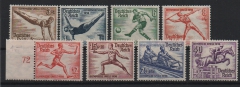 III. Reich, 1936, Mi.- Nrn.: 609- 616, **!