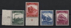 III. Reich, 1935, Mi.- Nrn.: 580- 583, **!
