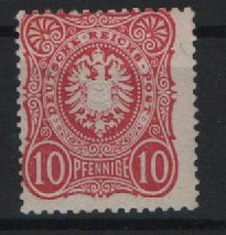 DR, Pfennige, 1875, Mi.- Nr.: 33a, **, tiefstgeprüft Wiegand BPP!