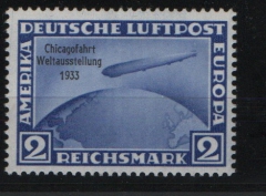 III. Reich, 1933, Mi.- Nr.: 497, 2 Mk. Chikagofahrt, **, tiefgepr. Schlegel BPP! Selten!